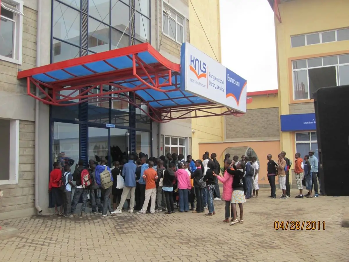 KNLS Buruburu facility building entrance